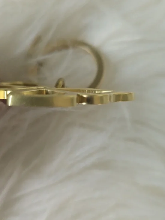 Coach Gold Butterfly Key Ring with Coach Pen 2 Fer NWOT - Picture 4 of 8